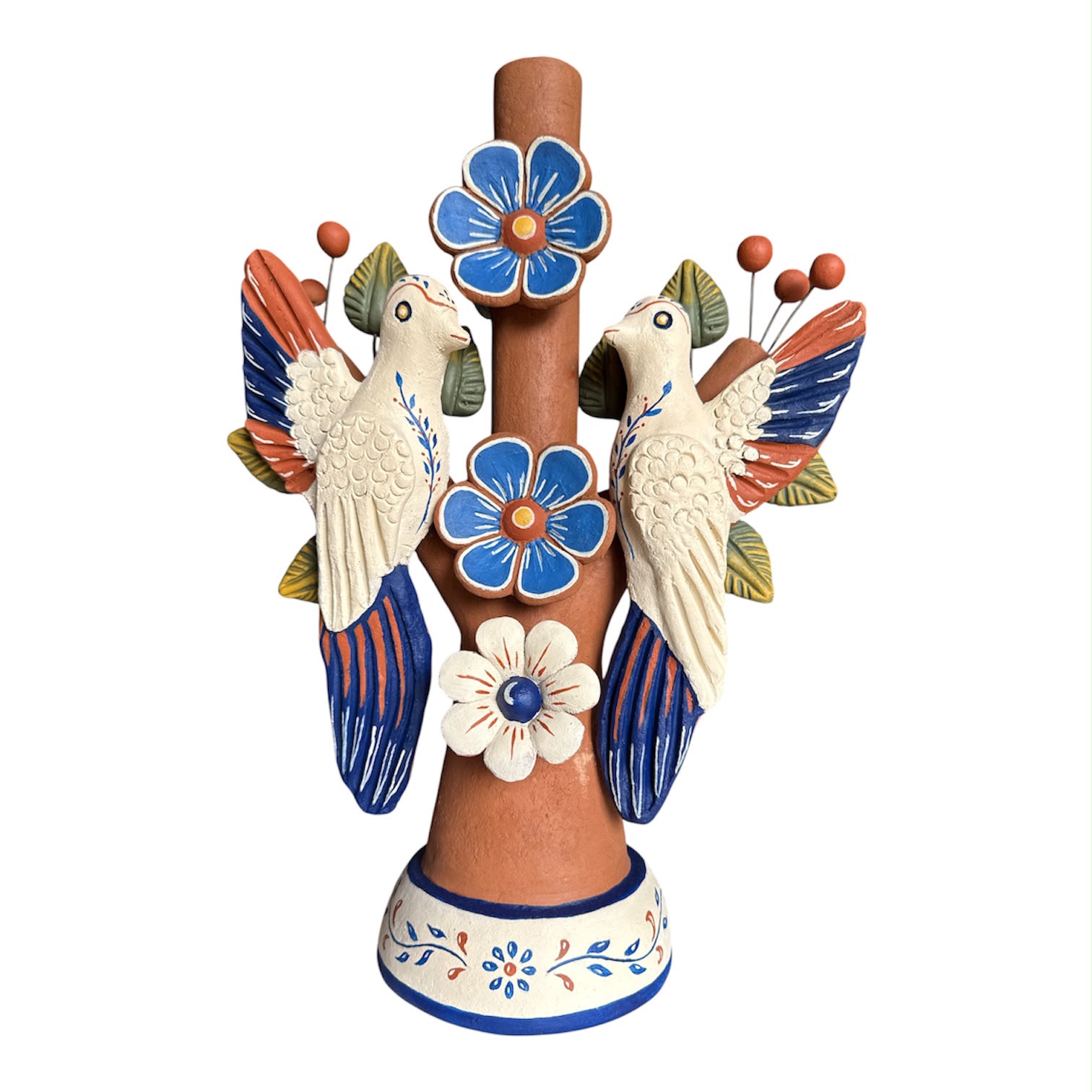 Candelabro Tesoro de Vida con Palomas –  –  – Casa Tesoro de México