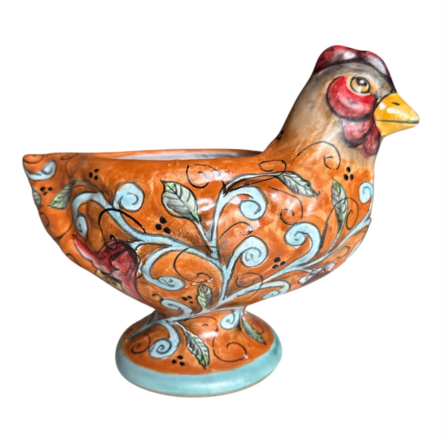 Contenedor Gallina Mediano Liso –  –  – Casa Tesoro de México