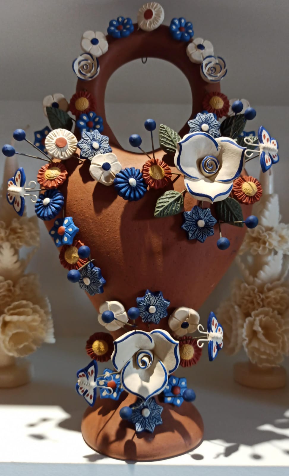 Corazón con Vida en Azul –  –  – Casa Tesoro de México