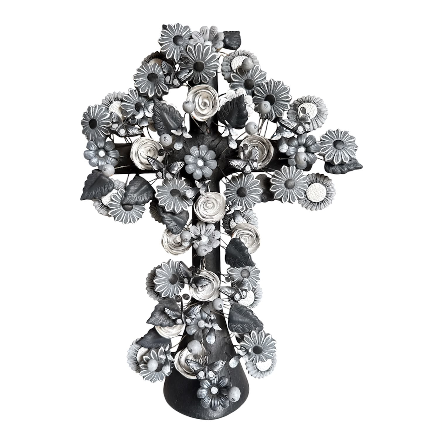 Cruz de la Vida en Negro y Blanco