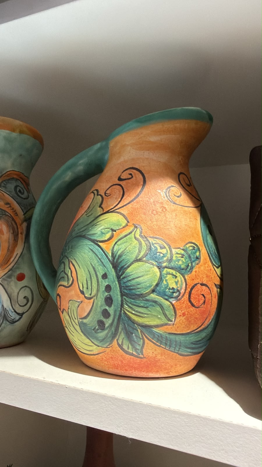 Jarra Pingüino Mini de Cerámica con Guirnalda –  –  – Casa Tesoro de México
