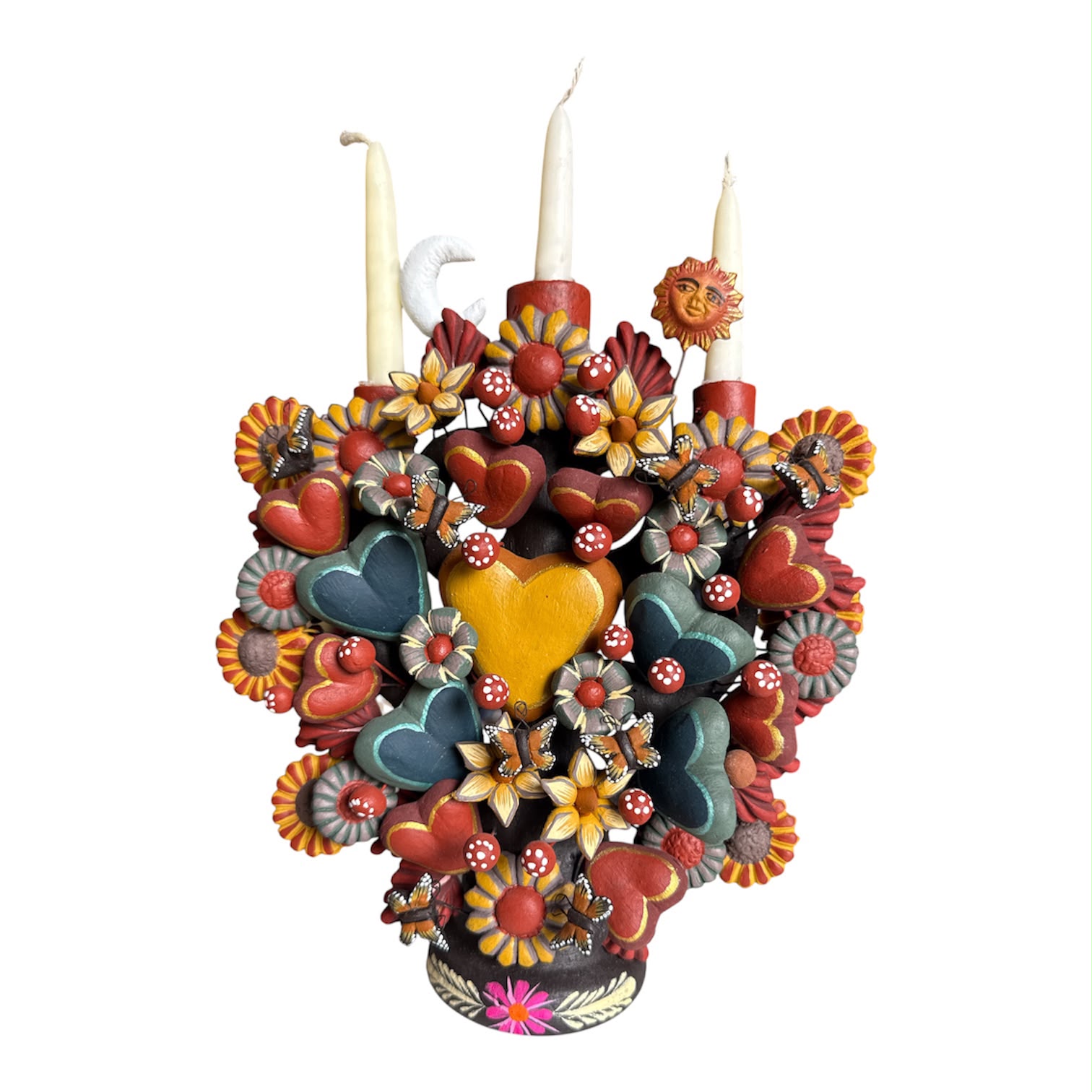 Mini Candelabro Corazón de Vida –  –  – Casa Tesoro de México