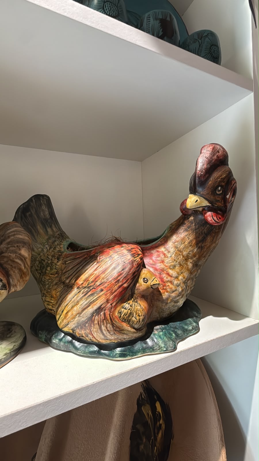 Salsera Contenedor de Cerámica con Gallina y Guirnalda –  –  – Casa Tesoro de México