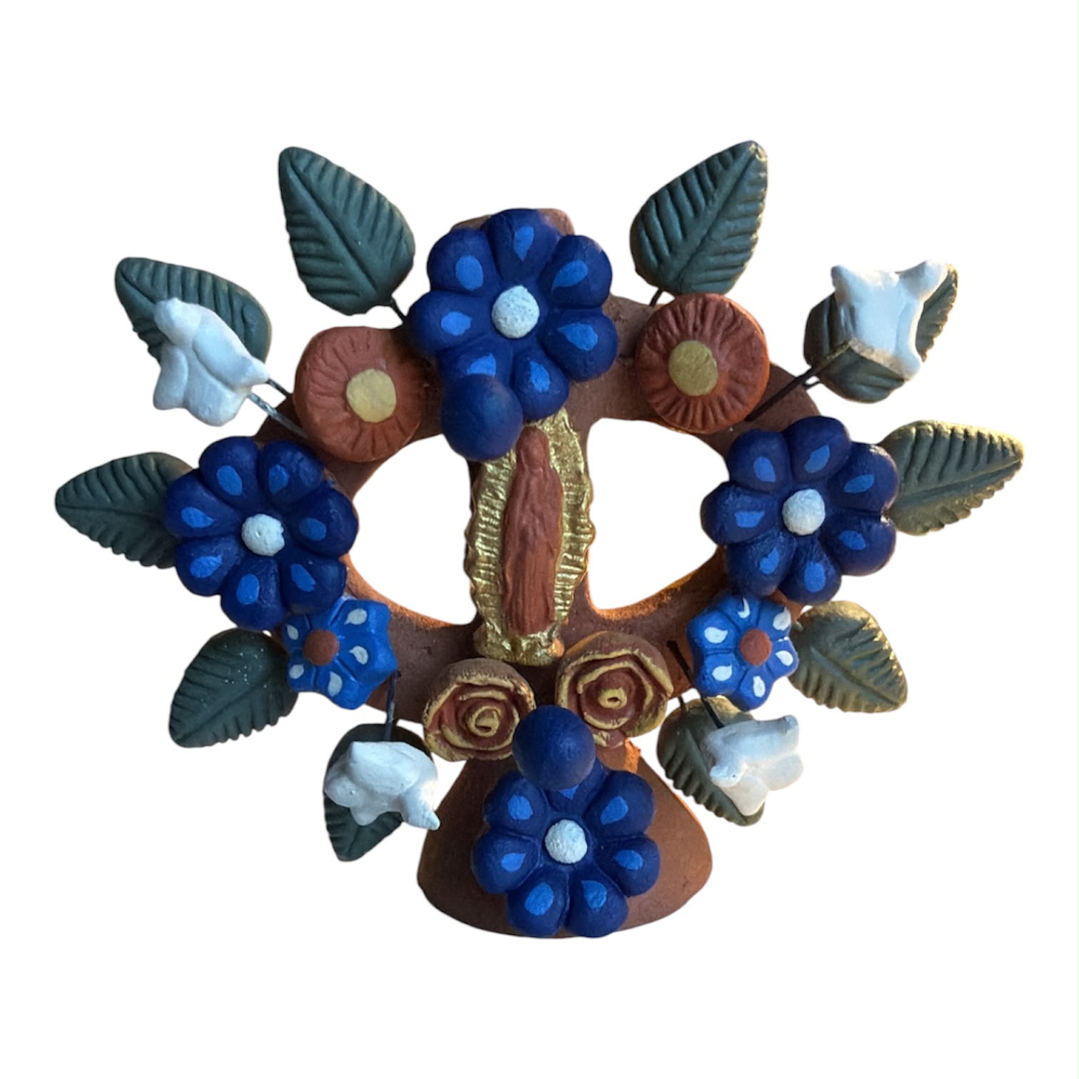 Virgen en Maravillas Azules –  –  – Casa Tesoro de México